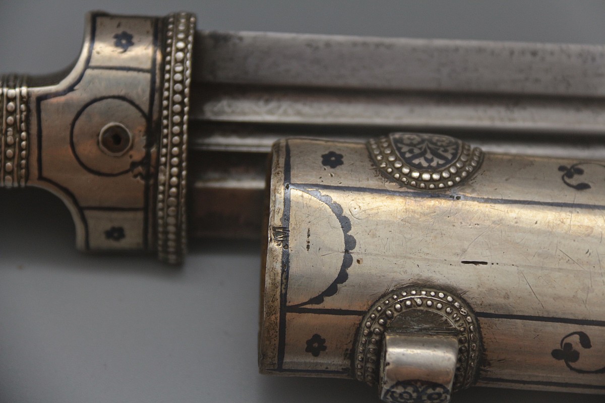 Caucasian silver kinjal region Georgia marked M