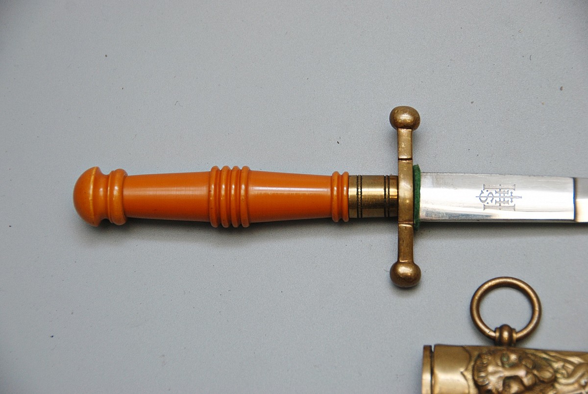 antique naval officer dagger Demark fo sale