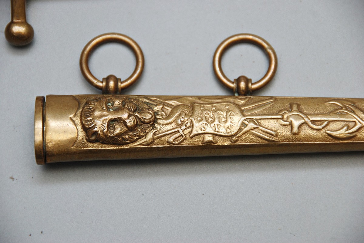 Lion scabbard in Denmark dagger