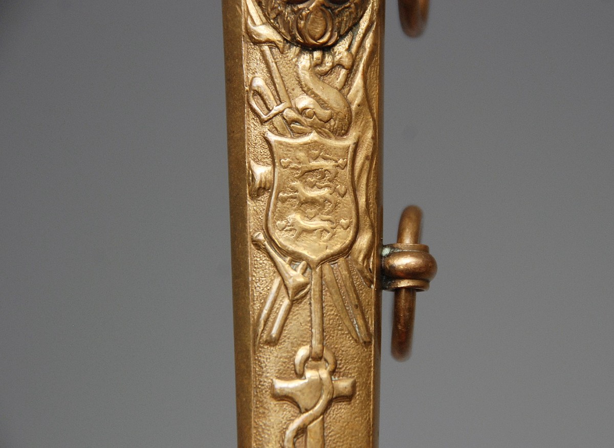 Lion scabbard in Denmark dagger