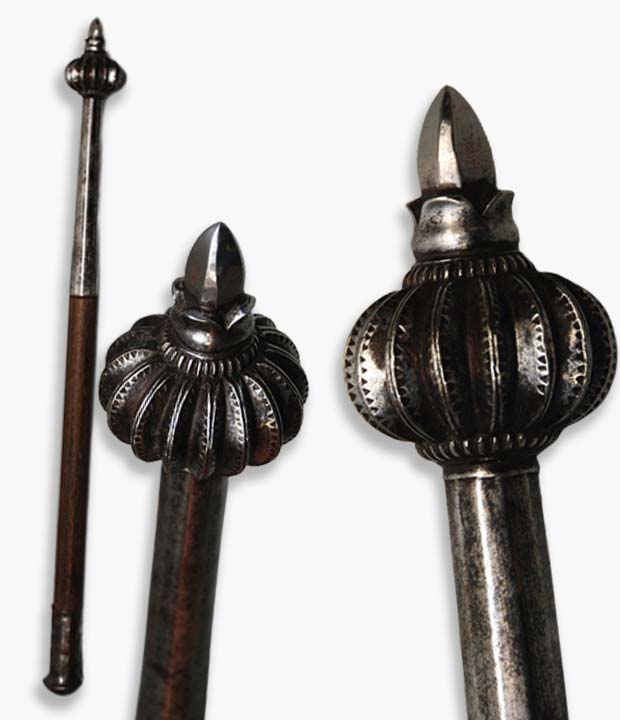 mace-indo-persia-19th-century Mace, Indo Persia, 19th Century